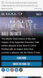 Mobile Screenshot of halowaypoint.com